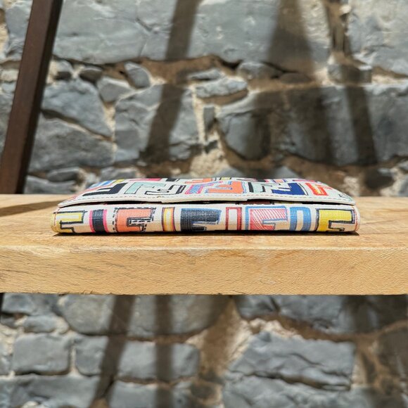 Fendi Spalmati Zucca FF Multicolour Long Wallet - Picture 6 of 16